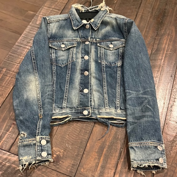 Rag & Bone Monterey Distressed Jean Jacket - Picture 15 of 16